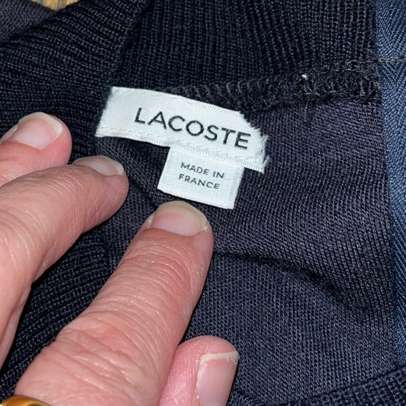 📍Lacoste long-sleeve wool dress – Size not labeled (estimated EU 38) - Picture 2 of 13